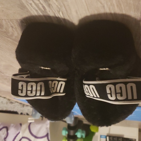 Ugg black slingback slippers size 7 - Picture 6 of 6